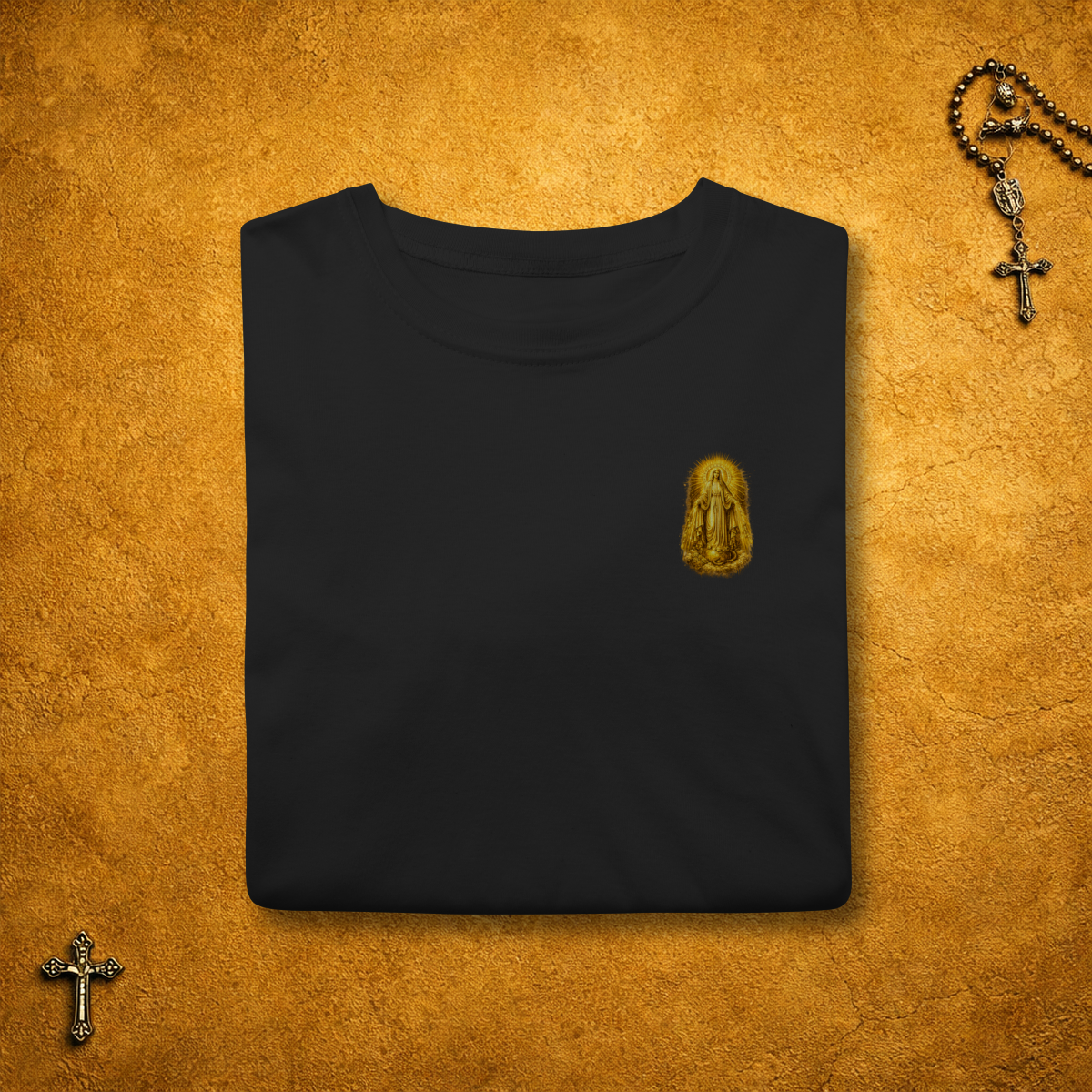 Nossa Senhora das Graças - Minimalista Dourada