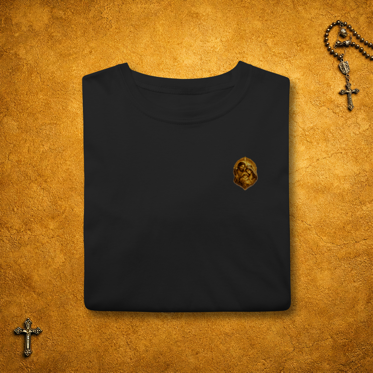 Sagrada Família - Minimalista Dourada