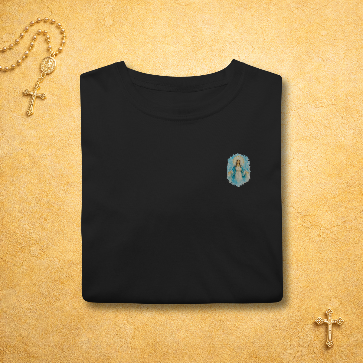 Nossa Senhora das Graças - Minimalista Colorida