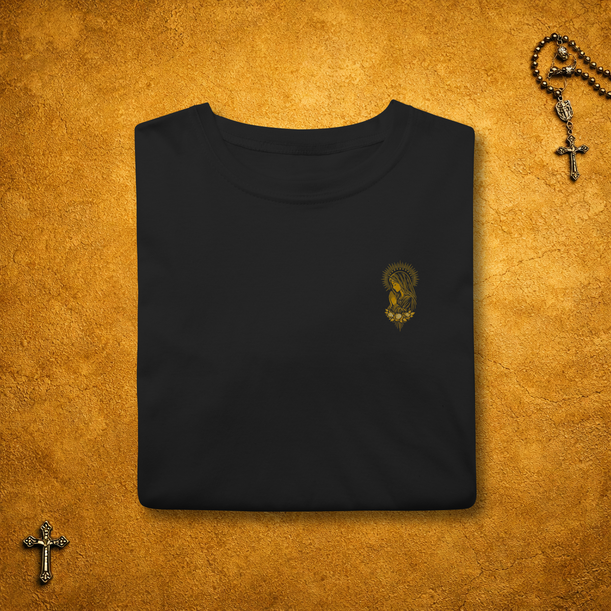 Nossa Senhora Traços - Imagem Minimalista