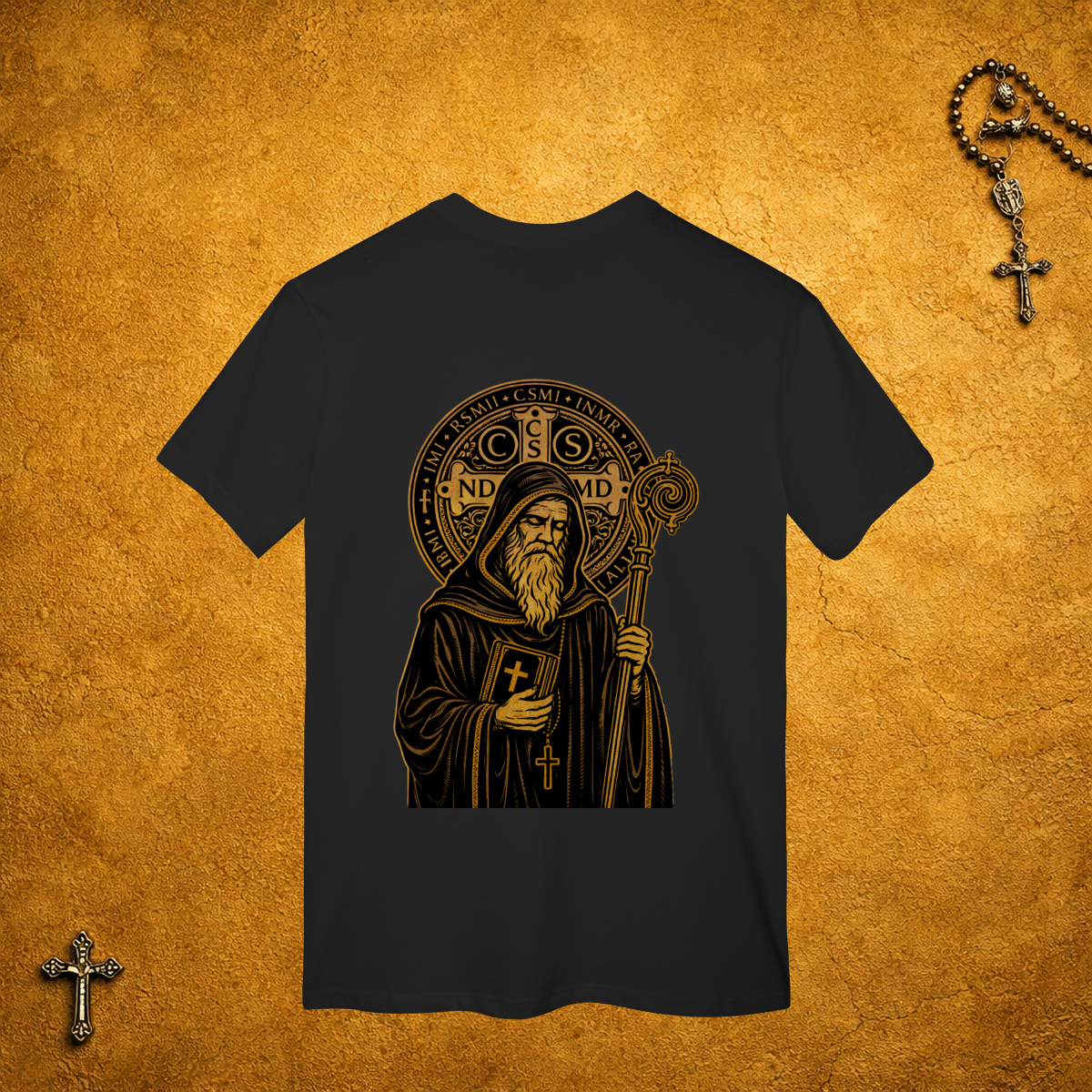 São Bento Traços Pretos - Costas Dourada