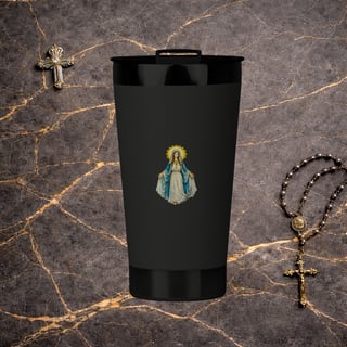 Copo Térmico - Nossa Senhora das Graças (Preto)