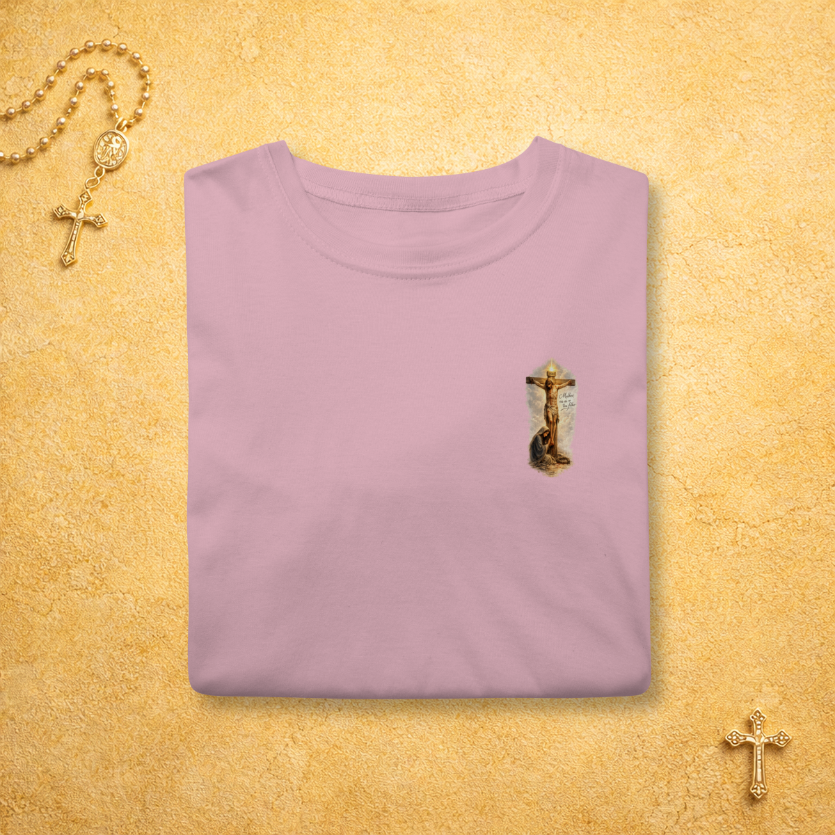 Mulher, eis ai teu filho - Minimalista Colorida