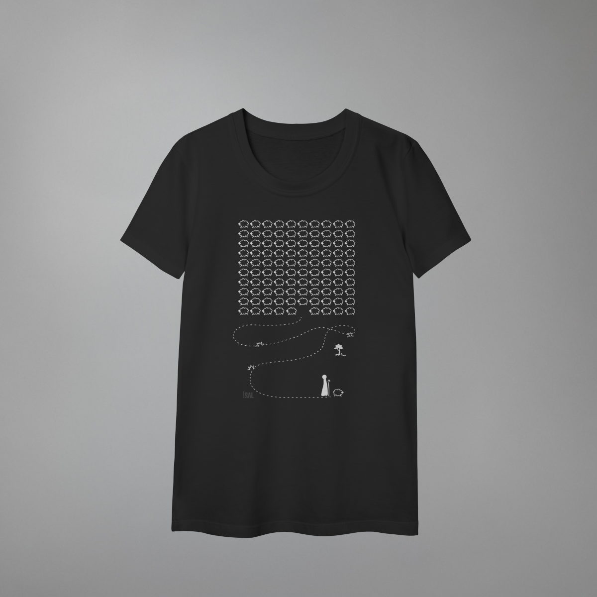 CAMISETA BABY LONG CLASSIC BOM PASTOR