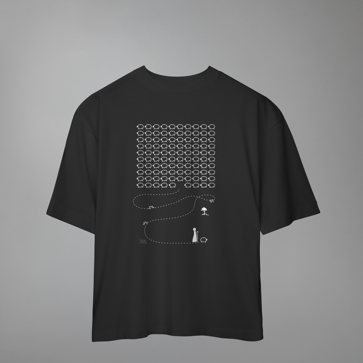 CAMISETA OVERSIZED BOM PASTOR