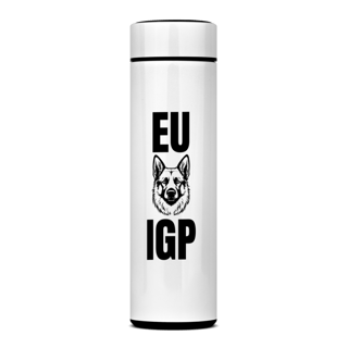 GARRAFA TÉRMICA PASTOR ALEMÃO IGP