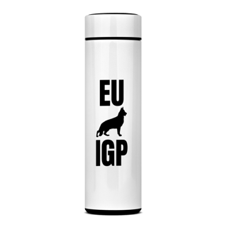 GARRAFA TÉRMICA PASTOR ALEMÃO IGP