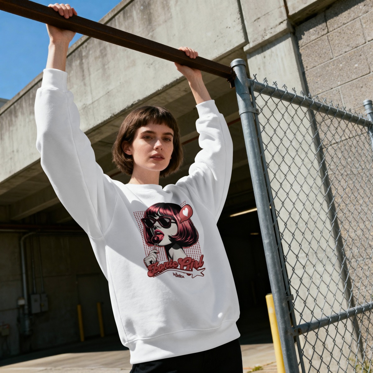 Moletom Liso Iconic Girl