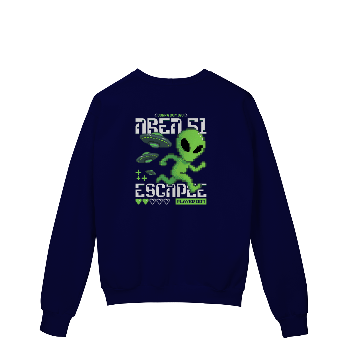 Nome do produto: Moletom- AREA 51