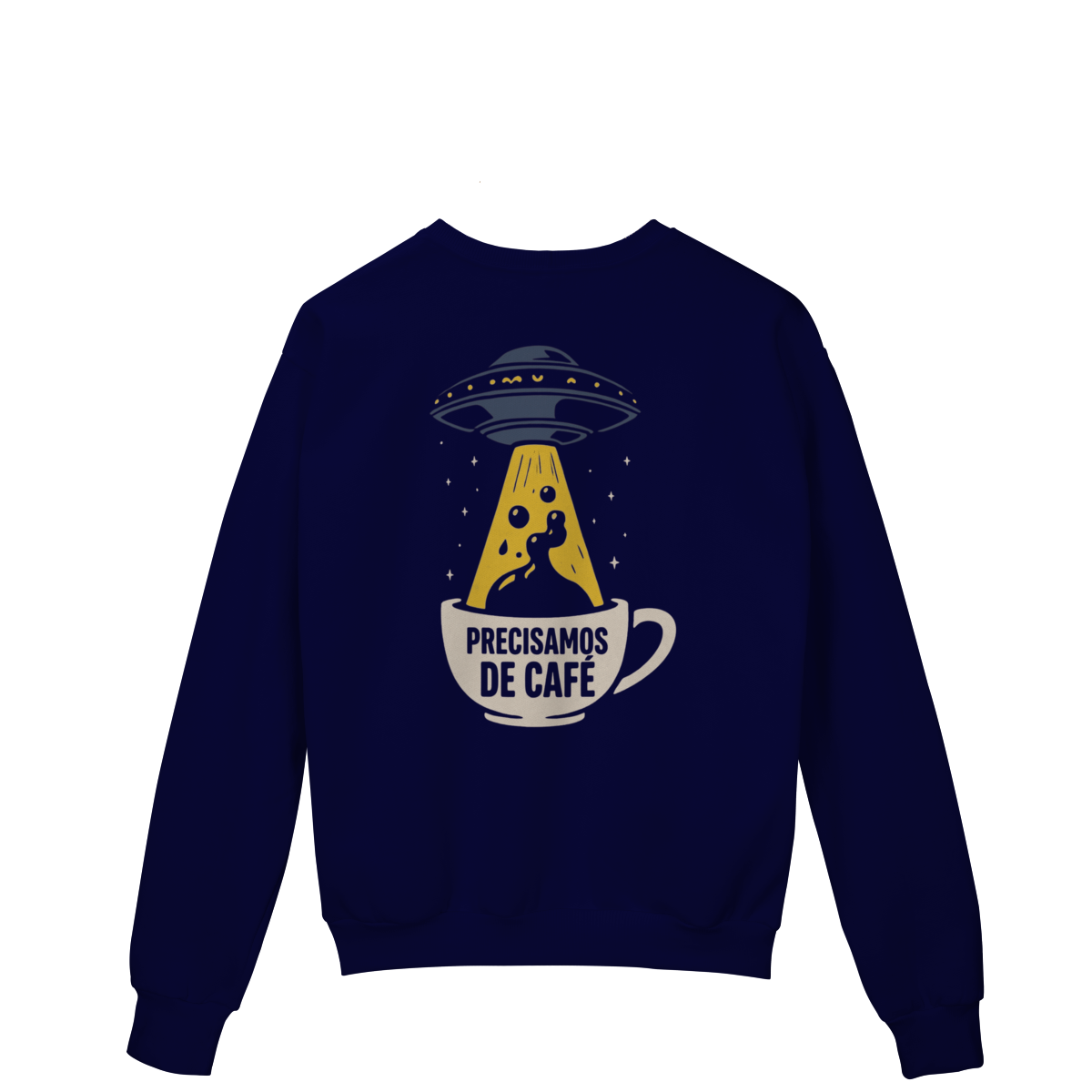 Nome do produto: Moletom- Precisamos de Café