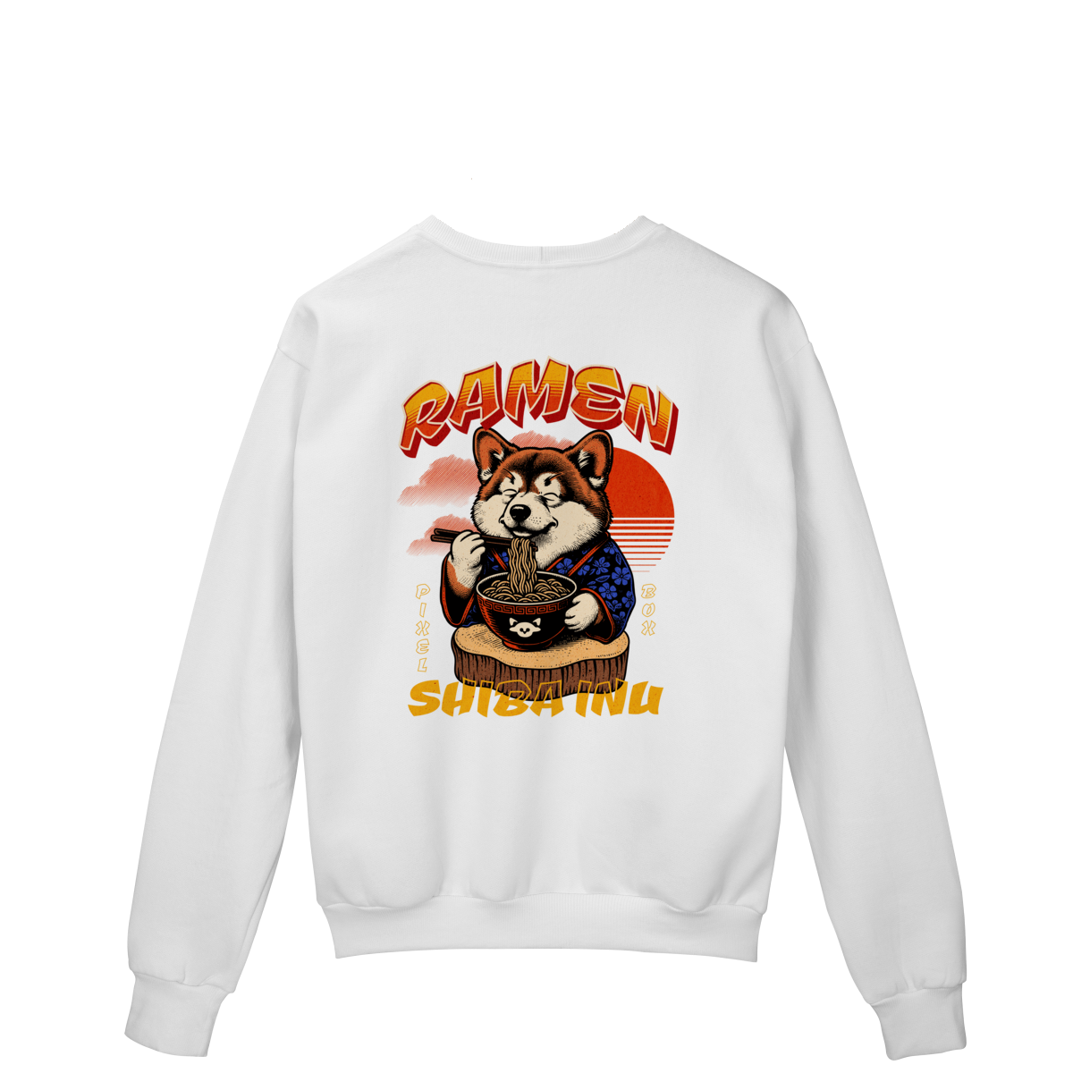 Nome do produto: Moletom Prime- Shiba Inu dog Ramen