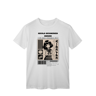 Camiseta- ESCOLA SECUNDÁRIA SAKURA