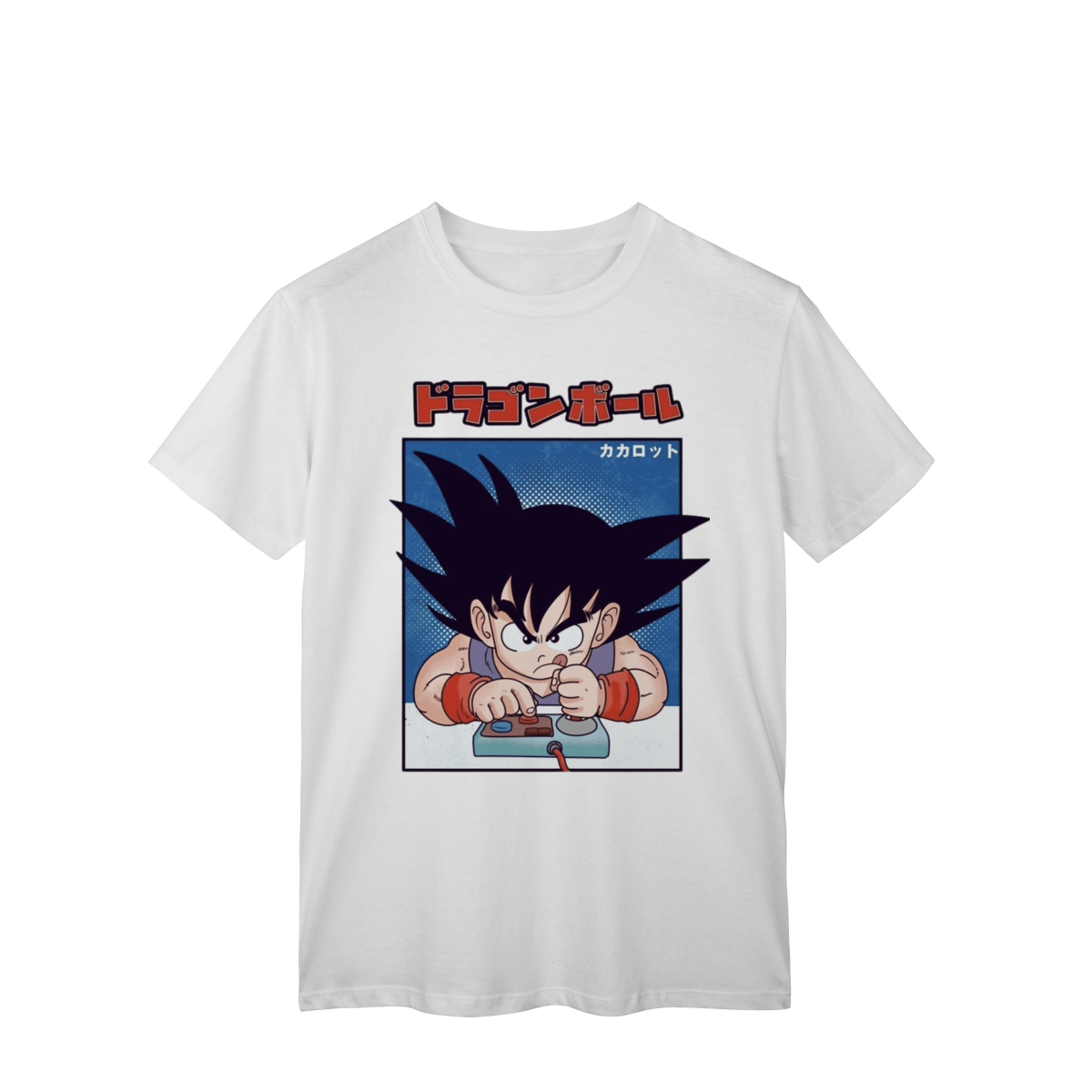 Camiseta- Fúria de Kakaroto no Fliperama