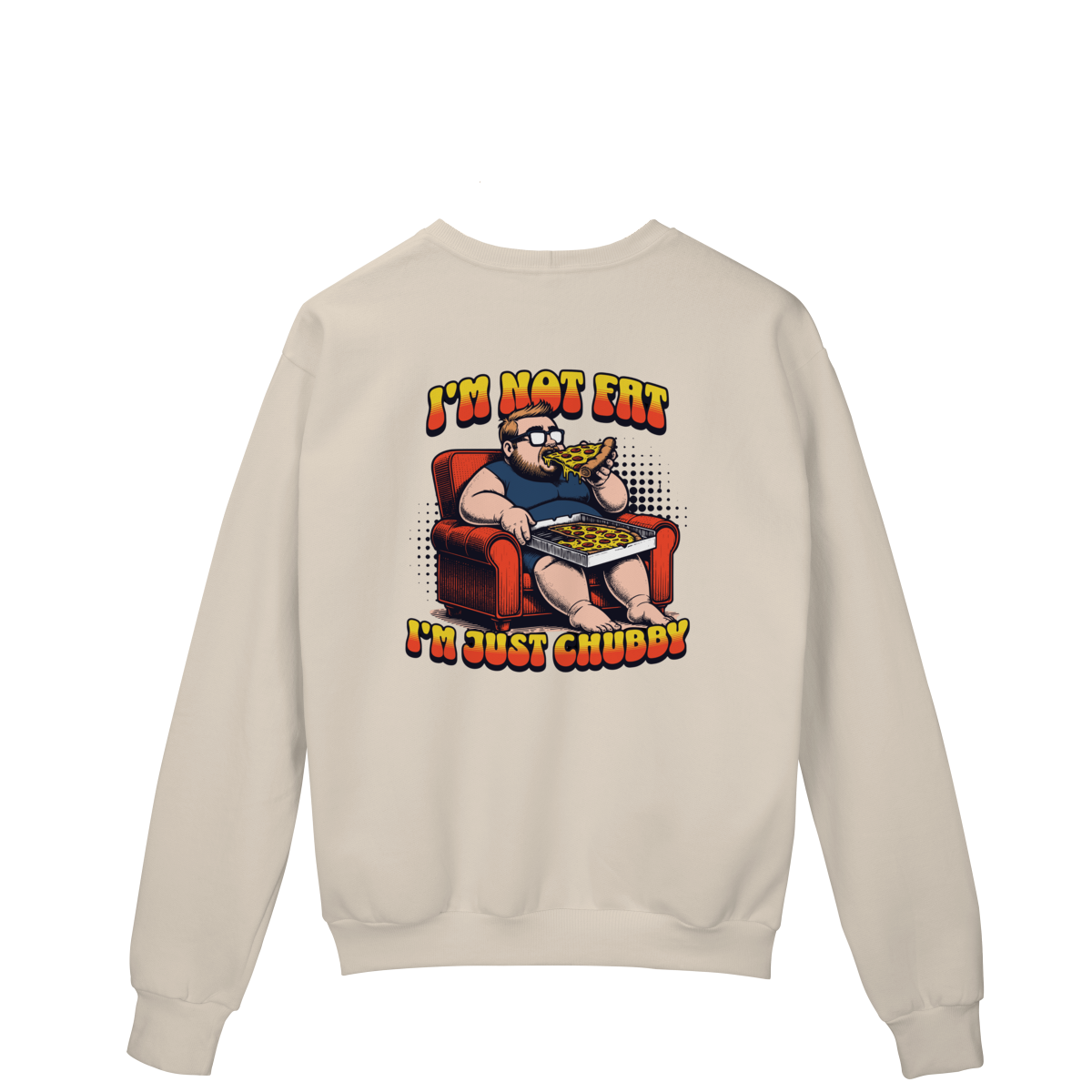 Nome do produto: Moletom- Eu não sou gordo, eu só sou cheinho