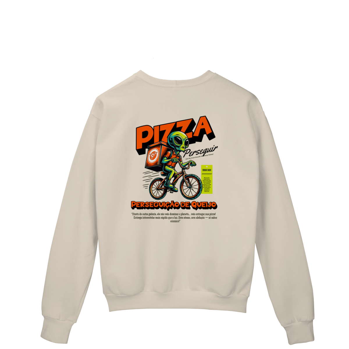 Nome do produto: Moletom- Perseguição de Queijo
