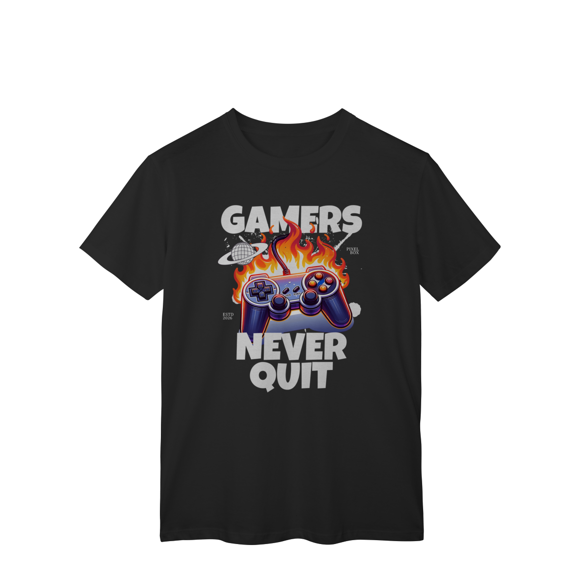 Nome do produto: Camiseta- Jogadores Nunca Desistem