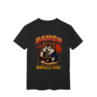 Camiseta- Shiba Inu dog Ramen