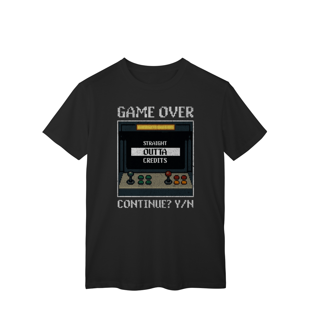 Nome do produto: Camiseta- GAME OVER 