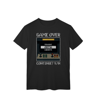 Camiseta- GAME OVER 