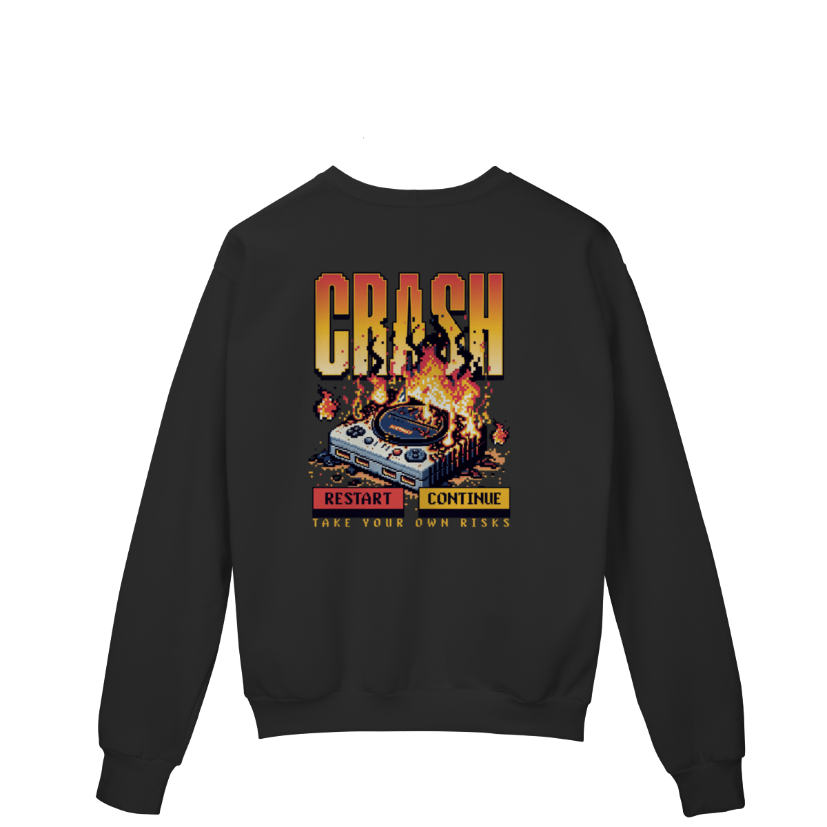 Nome do produto: Moletom- Crash Pixel Game