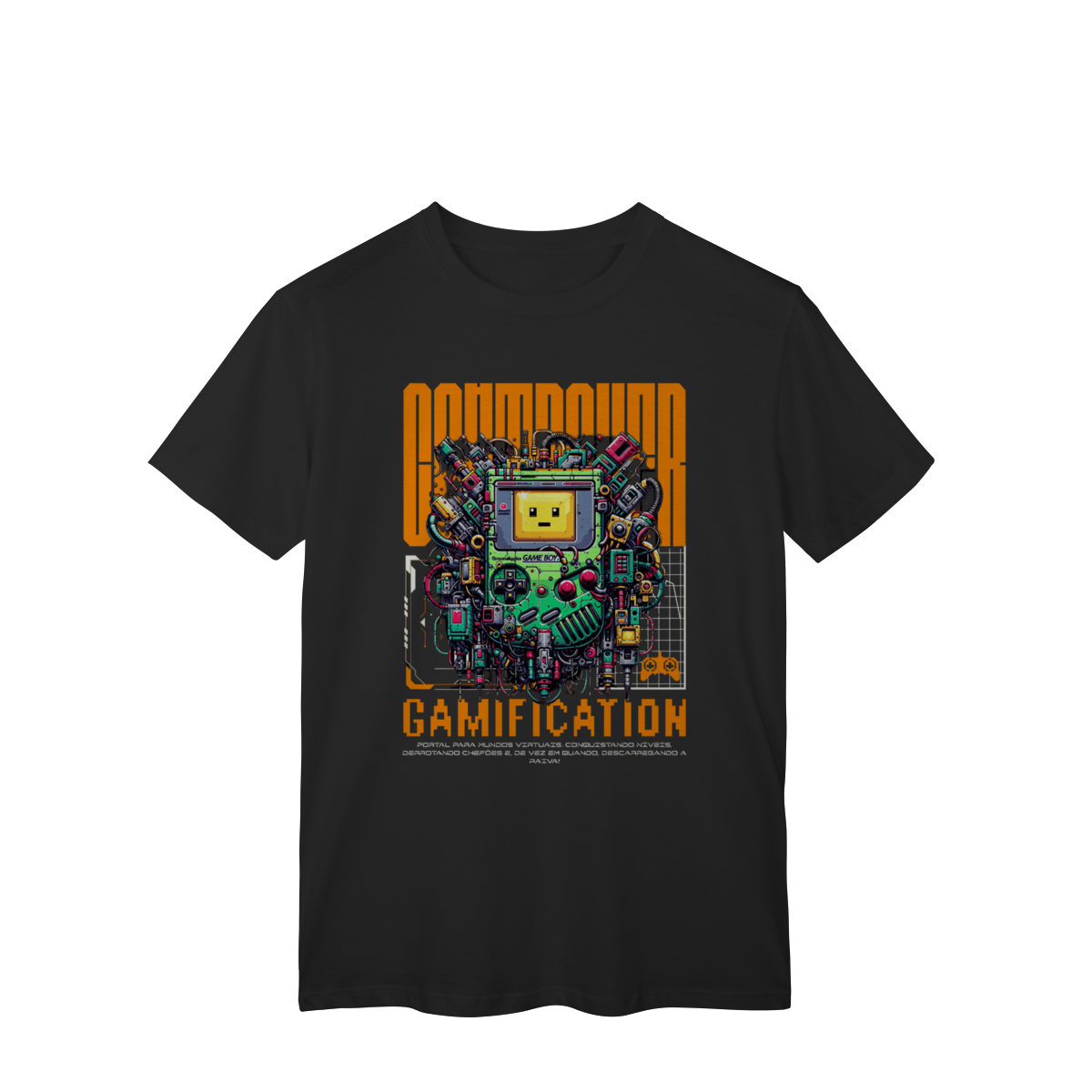Nome do produto: Camiseta- GAMIFICAÇÃO