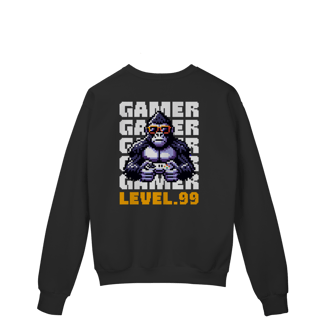 Moletom- Gamer LEVEL 99