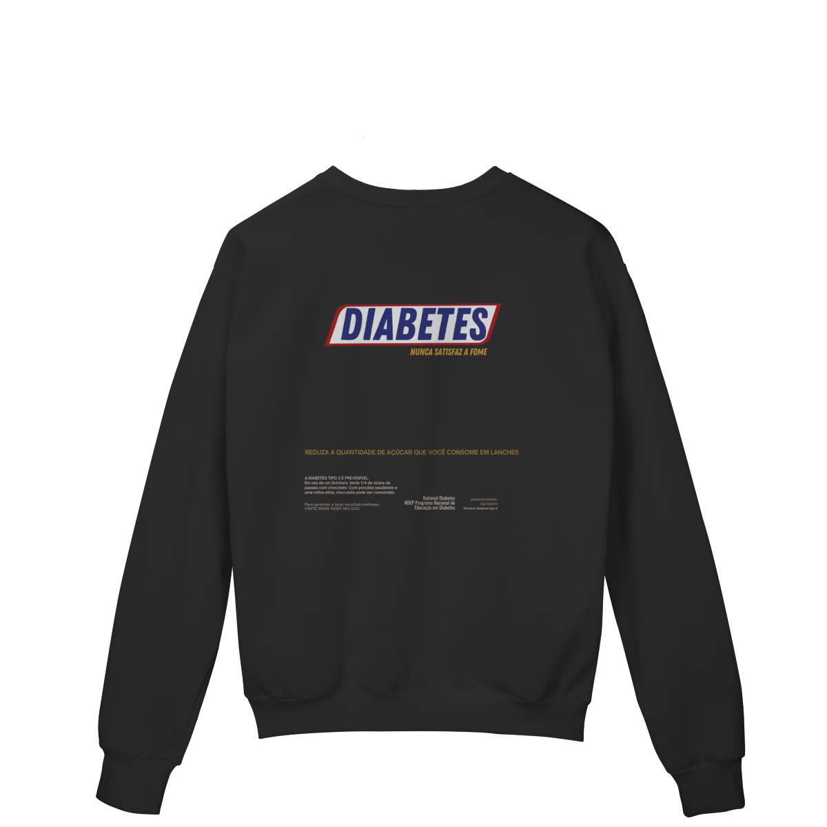 Moletom- DIABETES (sneakers)