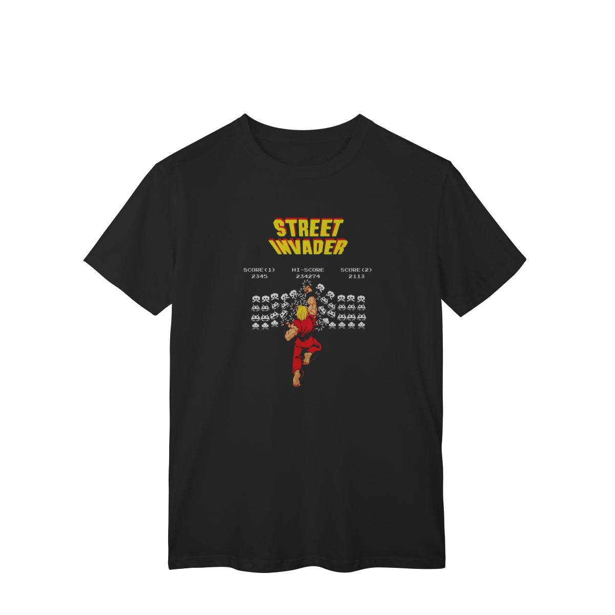 Nome do produto: Camiseta- Street Invader