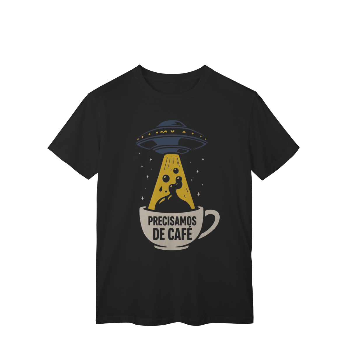 Nome do produto: Camiseta- Precisamos de Café