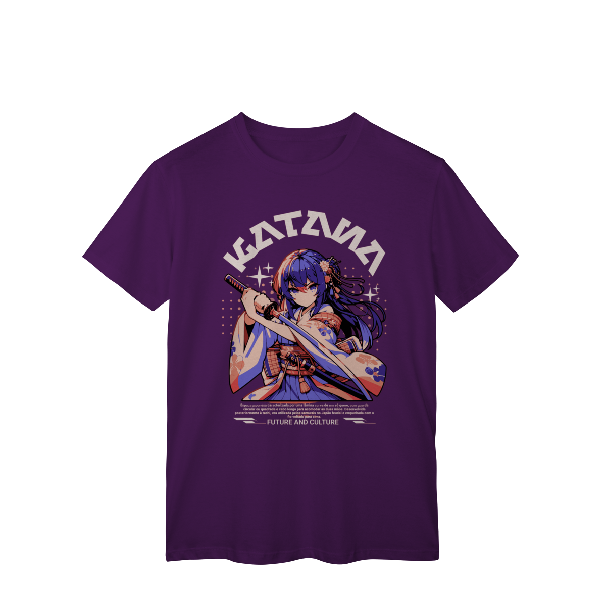 Nome do produto: Camiseta- Katana Anime 