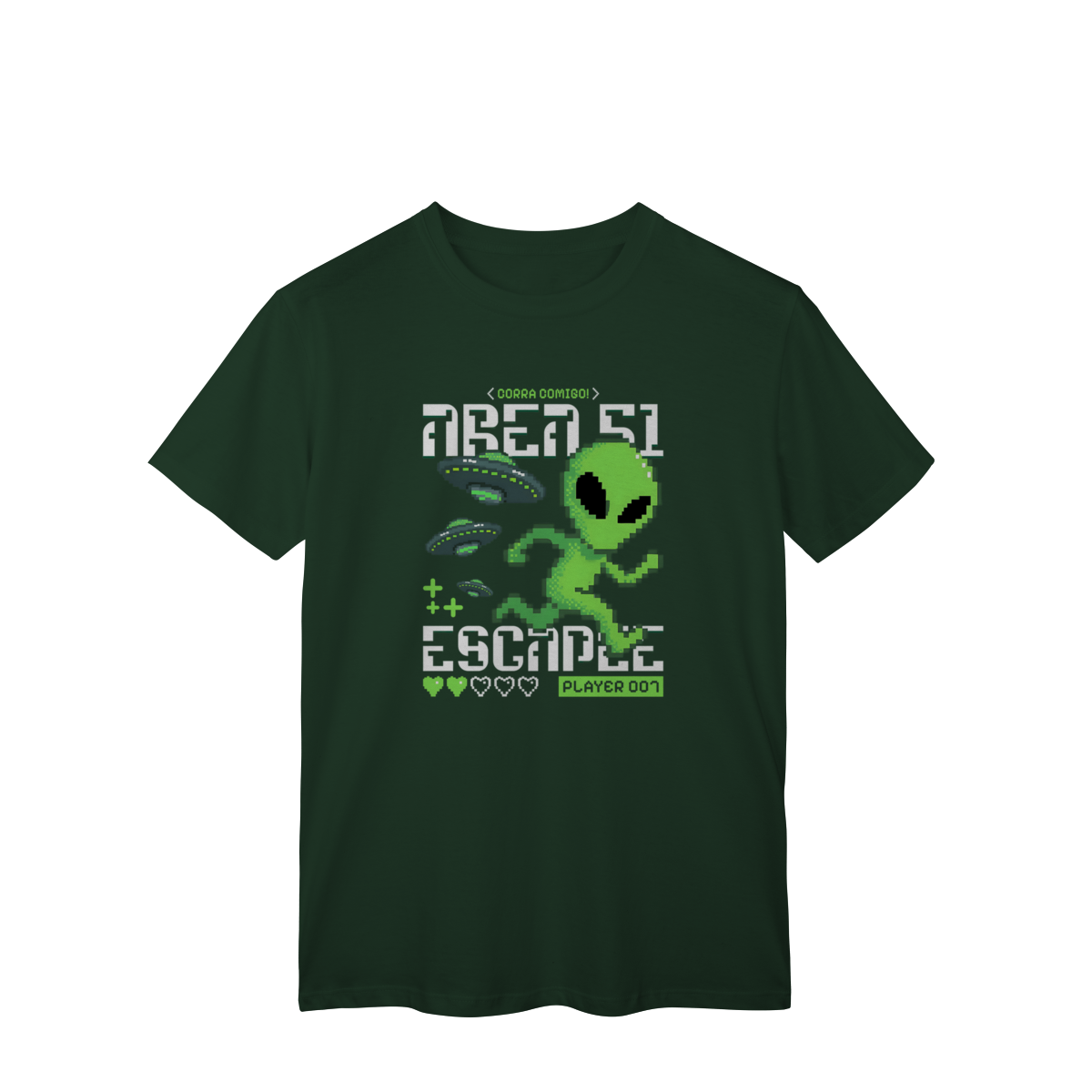 Nome do produto: Camiseta- AREA 51 