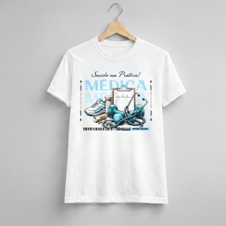 Camiseta Baby Long Feminina BRUMI – Médica: Saúde na Prática (BK005)