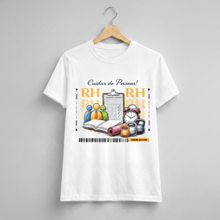 Camiseta Baby Long Feminina BRUMI – RH: Cuidar de Pessoas (BK009)