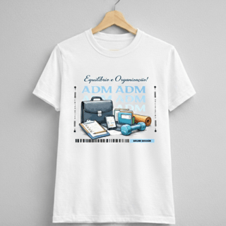 Camiseta Baby Long Feminina BRUMI – ADM: Equilíbrio e Organização (BK016)