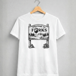 Camiseta Baby Long Feminina BRUMI – Bem-vindo a Forks (BK032)