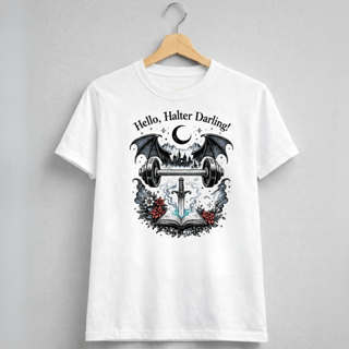 Camiseta Baby Long Feminina BRUMI – Hello, Halter Darling (BK033)