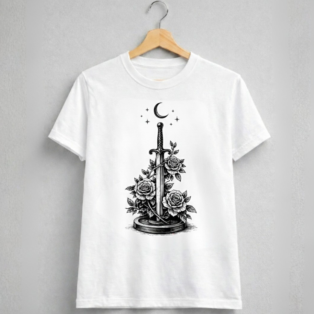 Camiseta Baby Long Feminina BRUMI – Lâmina da Noite (BK034)