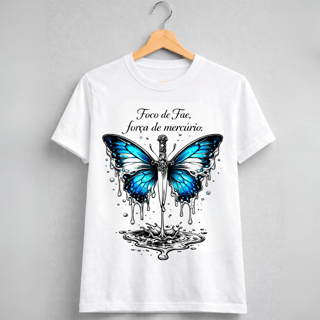 Camiseta Baby Long Feminina BRUMI – Foco de Fae, Força de Mercúrio (BK037)