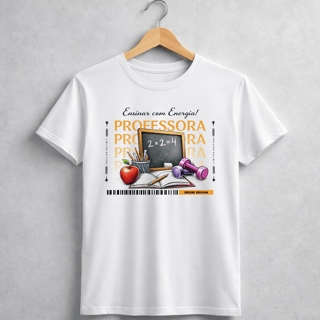 Camiseta BRUMI – Professora: Ensinar com Energia (BK049)