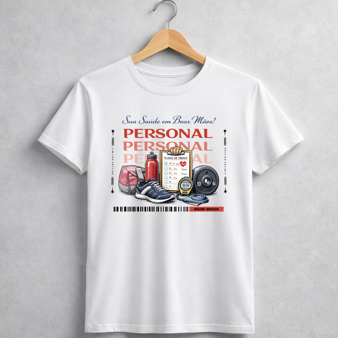 Camiseta BRUMI – Personal: Sua Saúde em Boas Mãos (BK053)