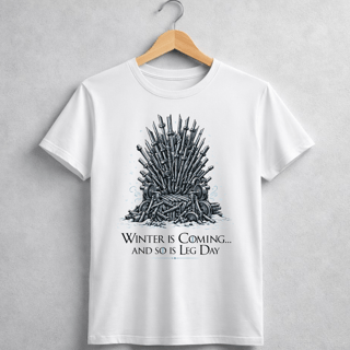 Camiseta BRUMI – Winter is Coming… and So is Leg Day (BK091)