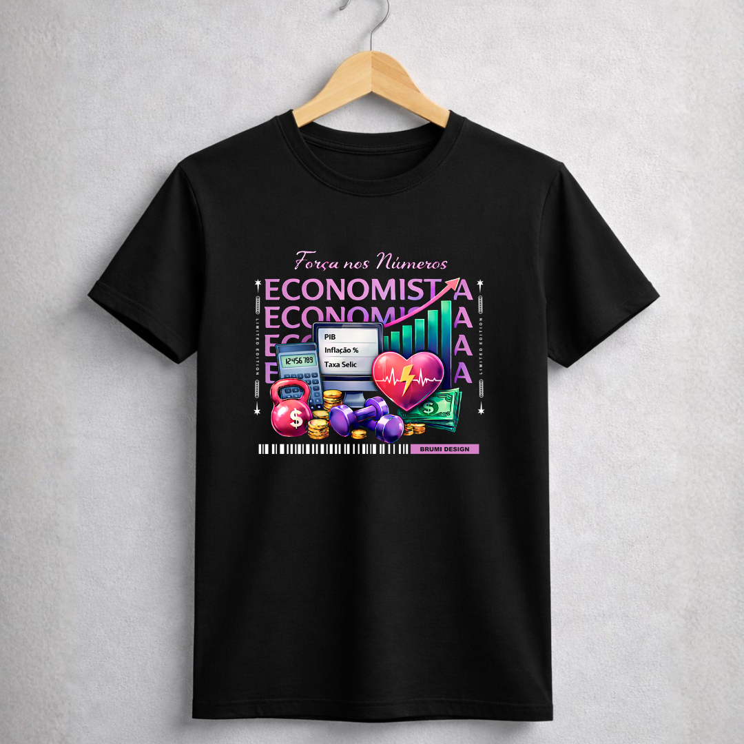Camiseta BRUMI – Economista: Força nos Números (BK098)