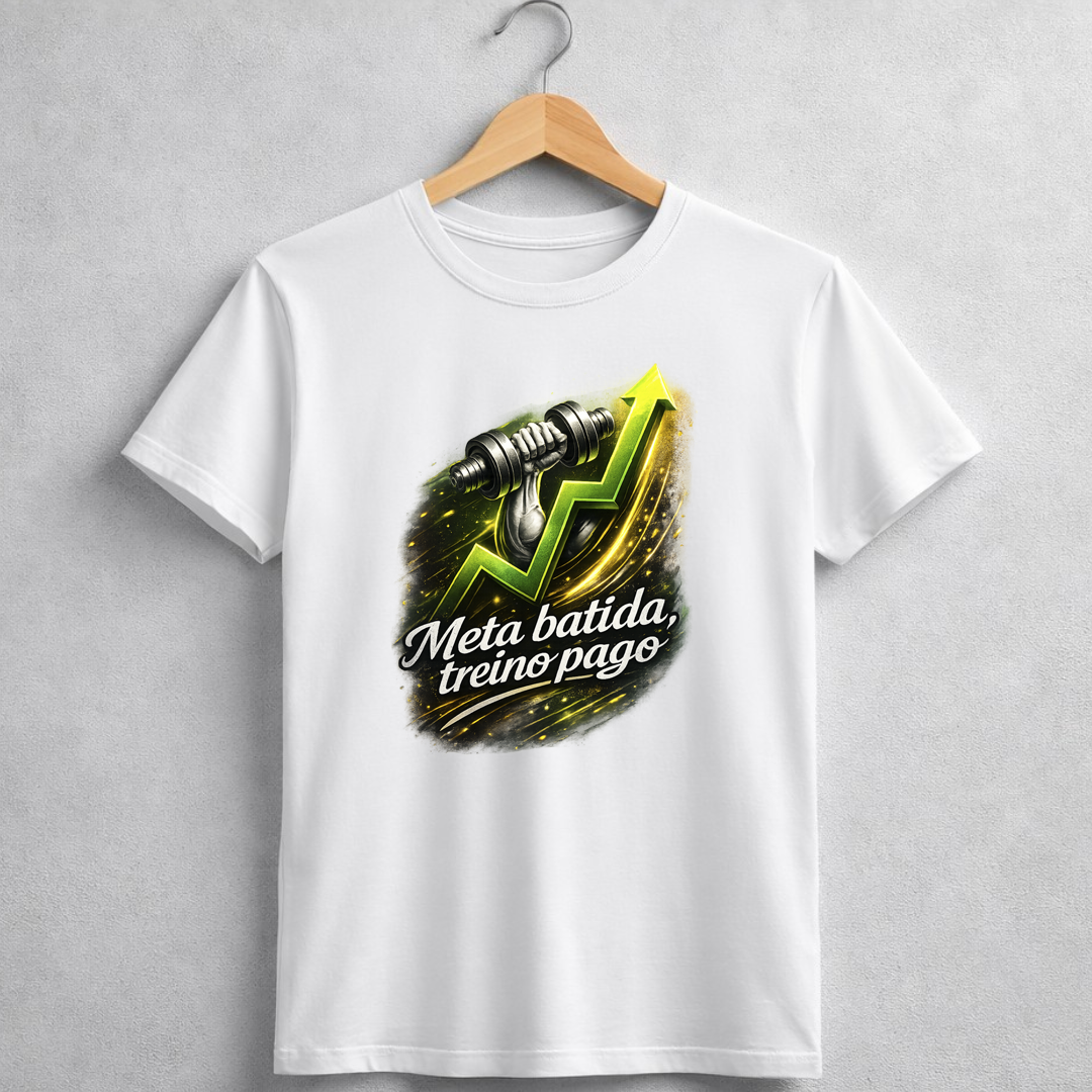 Camiseta BRUMI — Meta Batida, Treino Pago (BK102)