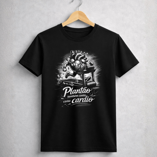 Camiseta BRUMI — Plantão Também Conta Como Cardio (BK106)