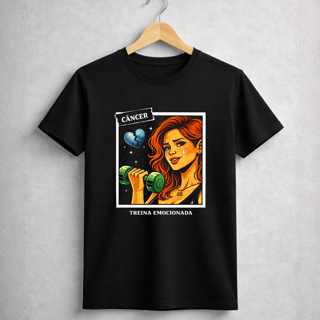 Camiseta BRUMI – Câncer: Treina Emocionada (BK108)