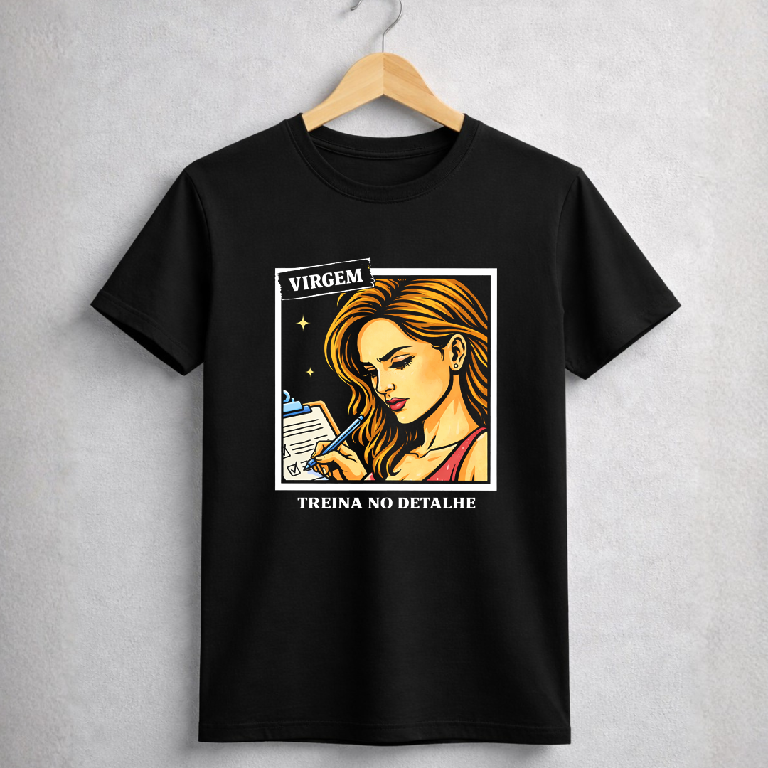 Camiseta BRUMI – Virgem: Treina no Detalhe (BK112)