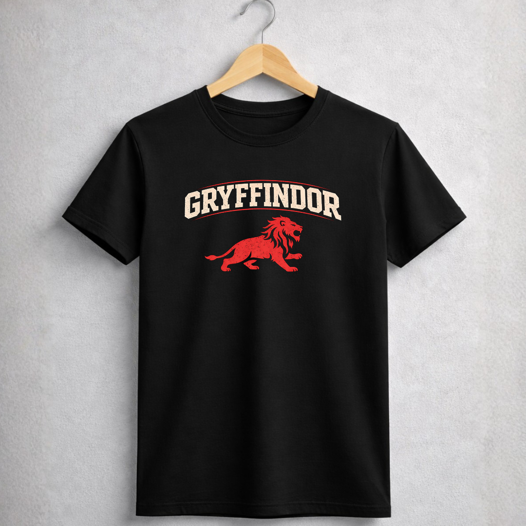 Nome do produto: Camiseta BRUMI – Gryffindor (BK148)