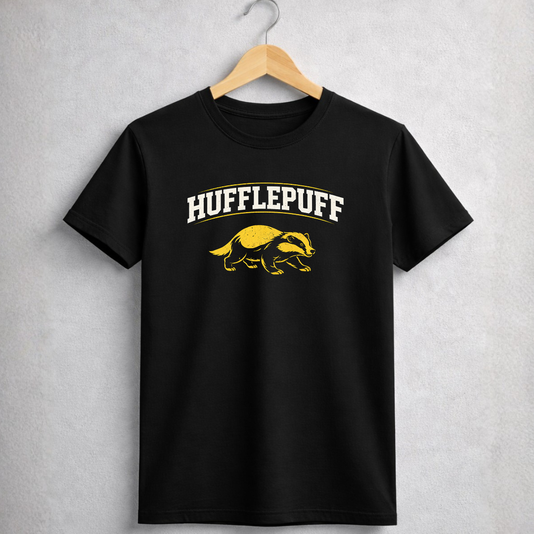 Nome do produto: Camiseta BRUMI – Hufflepuff (BK149)