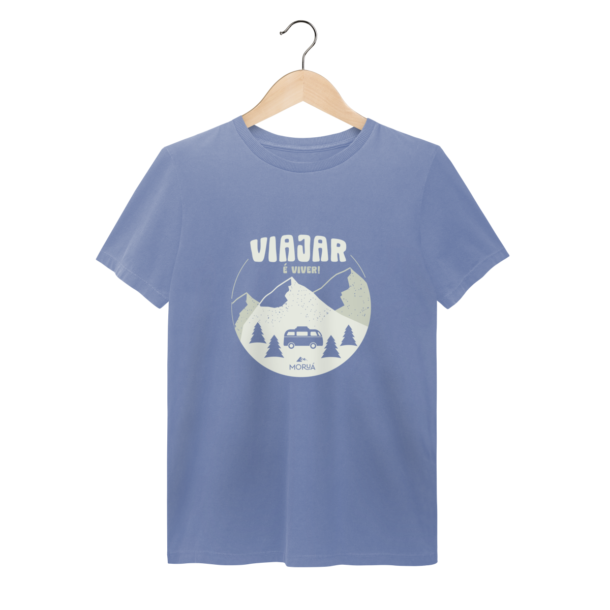 T-Shirt Estonada Viajar é Viver