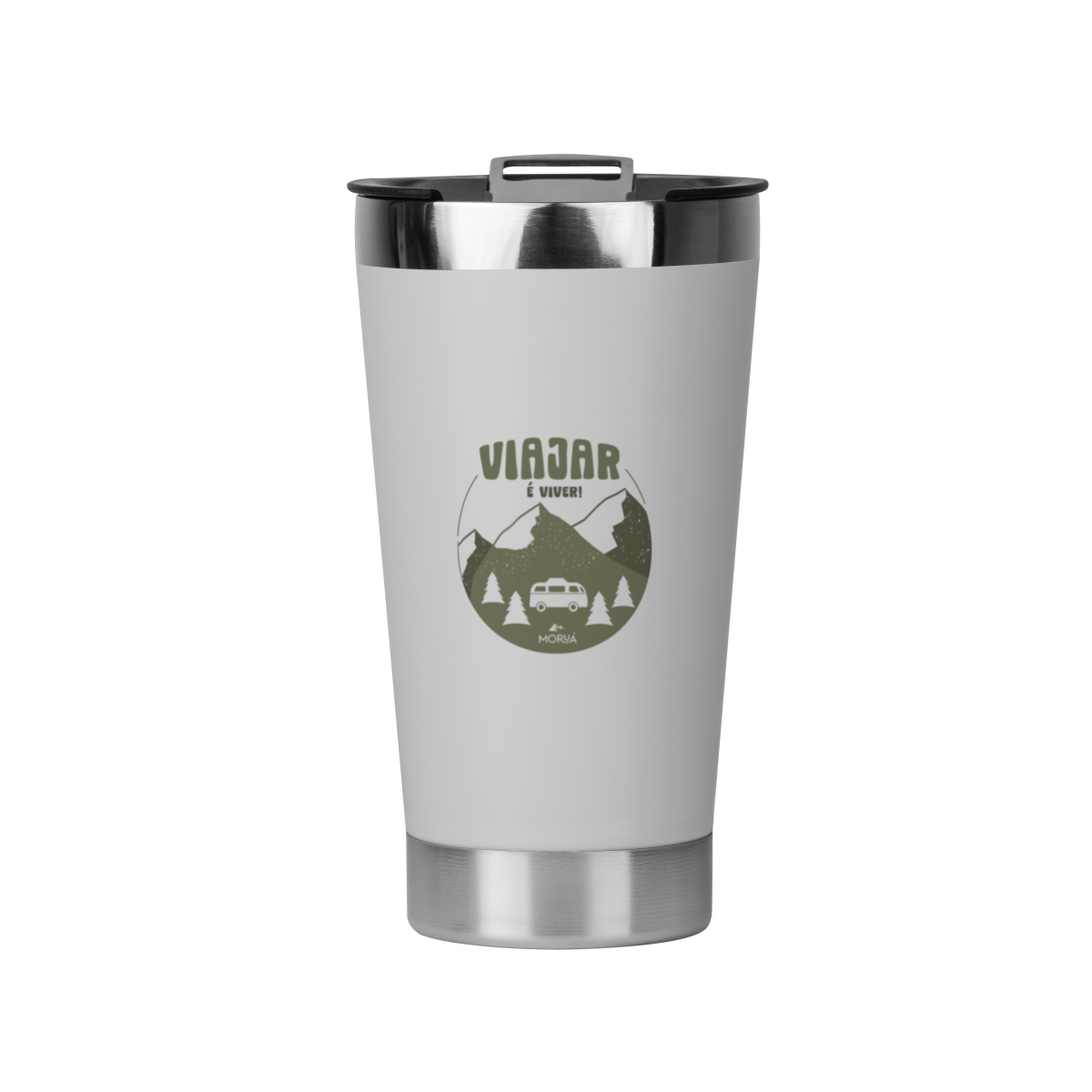 Copo Térmico Viajar é viver